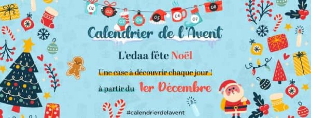 Calendrier de l'avent d'EDAA