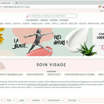 Mise en page de la bannire web